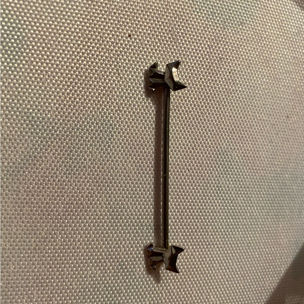 Cat industrial earring